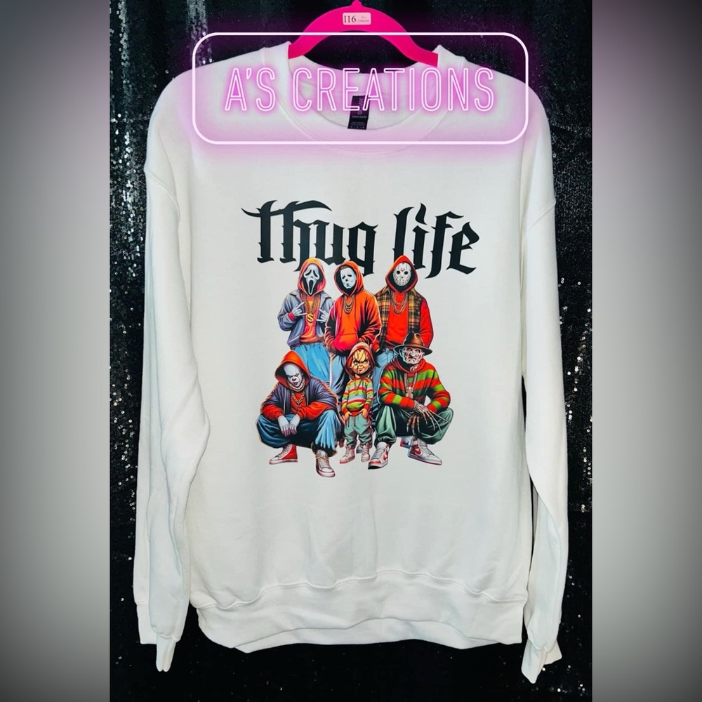 Thug life crewneck